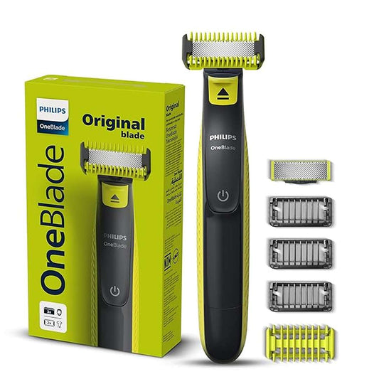 LX INDIA Trimmer Philips OneBlade Face & Body 2X Turbo | Dual-Sided Blade Electric Beard Trimmer & Shaver | QP2824/10