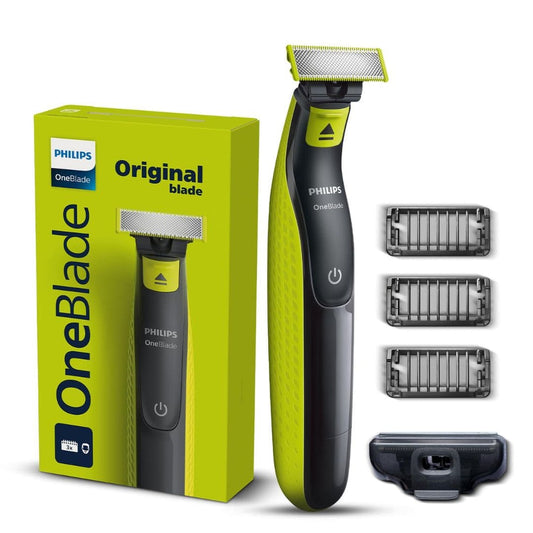 LX INDIA Trimmer Philips Oneblade Hybrid Trimmer&Shaver Zero Trim In One Stroke