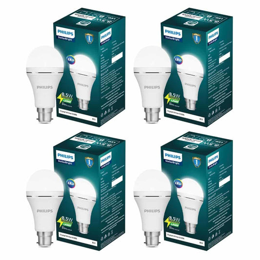 LX INDIA Bulb Philips Stellar Bright Rechargeable Emergency Inverter LED Bulb