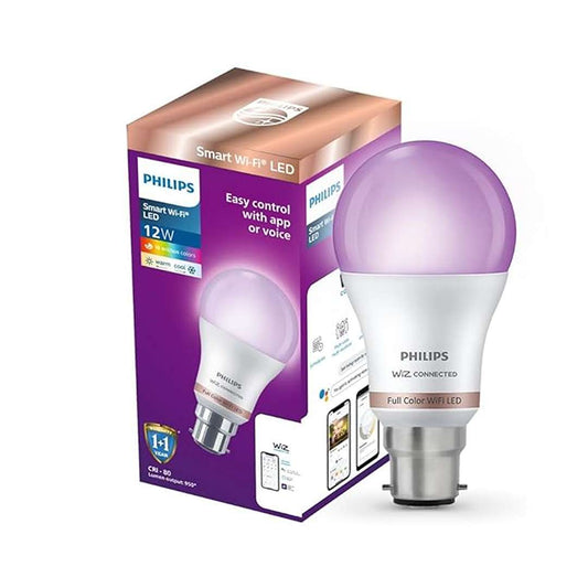 LX INDIA smart bulb PHILIPS WiZ Neo 12W B22 Wi-Fi & Bluetooth LED Smart Bulb ,Pack of 1