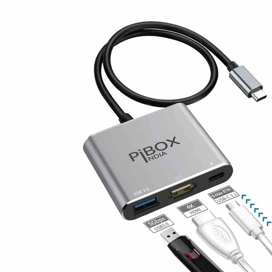 LX INDIA USB HUB PiBOX India USB C to HDMI Adapter HDCP Support C USB hub
