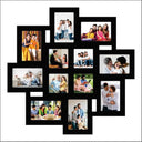 LXINDIA photo frame PICRAZEE Wooden Multiple Images Collage Photo Frame set of 12