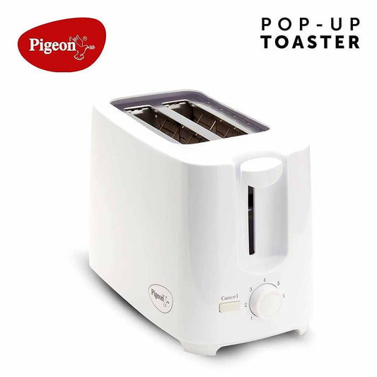 LX INDIA Electric Toaster Pigeon 2 Slice Auto Pop up Toaster. A Smart Bread Toaster for Your Home