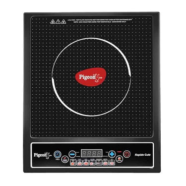 LXINDIA Induction Cooktop Pigeon by Stovekraft Copper Coil Induction Cooktop (Black)