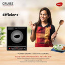 LXINDIA Induction Cooktop Pigeon by Stovekraft Cruise 1800 watt Induction Cooktop