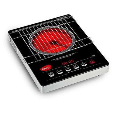 LXINDIA Induction Cooktop Pigeon Eva Infrared Cooktop 2000 Watts Black