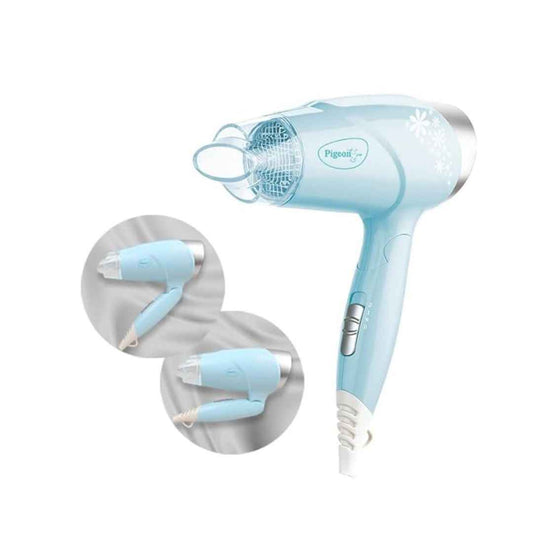 LXINDIA Dryer Pigeon Hair Dryer, 3 Speed & Temperature With Cool Shot (Blue)