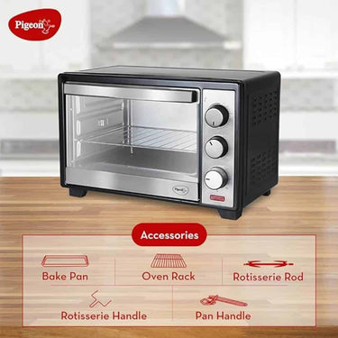 LXINDIA Microwave Ovan Pigeon Oven Toaster Grill (12383) 20 Liters (Grey)