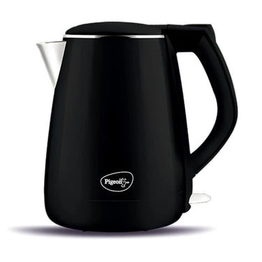 LXINDIA Kettle Pigeon Spark 1.2 ltr double walled kettle (black  1500 watts)