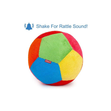 LXINDIA Toys Pikipo Multicolor Stuffed Soft Ball with Rattle Sound