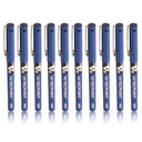 LXINDIA Pens Pilot Hi Tecpoint V5 Extra Fine Point Pure Liquid Ink Roller Ball Pen (Blue Ink) Pack of 10