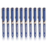 LXINDIA Pens Pilot Hi Tecpoint V5 Extra Fine Point Pure Liquid Ink Roller Ball Pen (Blue Ink) Pack of 10