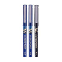 LXINDIA Pens Pilot Hi Tecpoint V7 Fine Point Pure Liquid Ink Roller Ball Pen (2Blue and 1Black) pack of 2