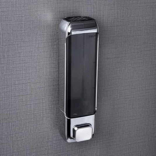 LXINDIA Shampoo Dispenser Plantex ABS Plastic Multipurpose Dispenser (‎Silver and Black)
