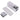 LXINDIA Shampoo Dispenser Plantex ABS Plastic Push Button Dispenser for Shampoo (Transparent and Silver)