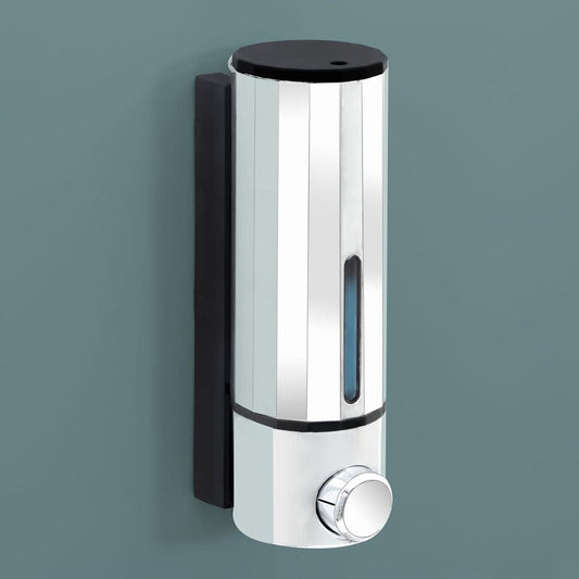 LXINDIA Shampoo Dispenser Plantex Soap Dispenser for Bathroom Pack of 1 (Chrome)