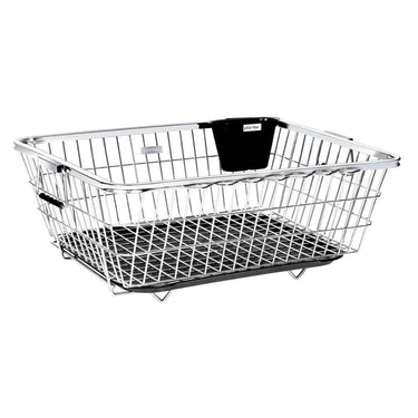 LXINDIA Sink organizer Plantex Stainless Steel Dish Drainer Basket for Kitchen Utensils