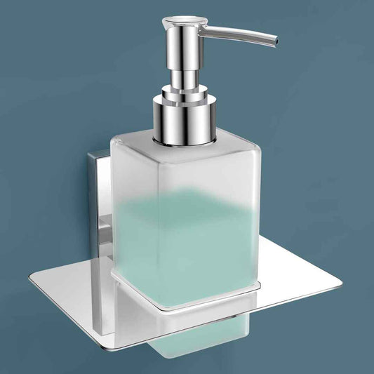 LXINDIA Shampoo Dispenser Plantex Stainless Steel Liquid 1 Ml Shampoo Dispenser (Chrome)