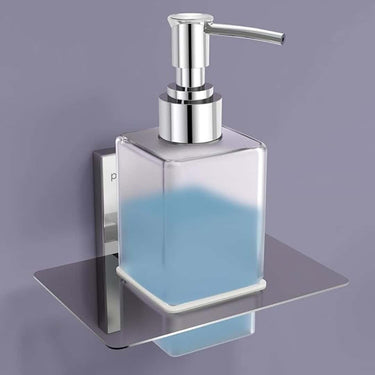 LXINDIA Shampoo Dispenser Plantex Stainless Steel Liquid 1 Ml Shampoo Dispenser (Chrome)