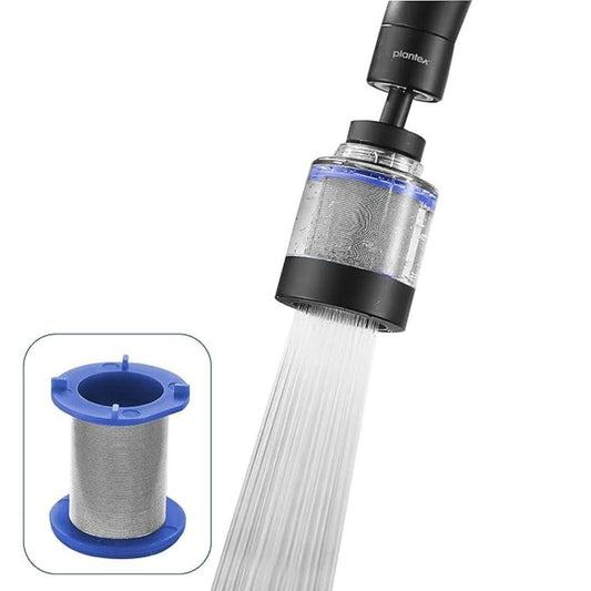 LX INDIA Tap Extender Plantex Stainless Steel Tap Extension for Kitchen Sink 360 degree (Black)