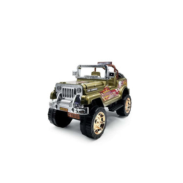 LXINDIA Toys Plastboy Big Size Metallised Raider Jeep Toy (Green)