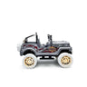 LXINDIA Toys Plastboy Big Size Metallised Raider Jeep Toy (Silver)