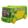 LXINDIA Toys Plastic Non Electric  Heavy Duty Stylish Big Size Bus (Green)