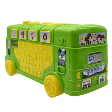 LXINDIA Toys Plastic Non Electric  Heavy Duty Stylish Big Size Bus (Green)