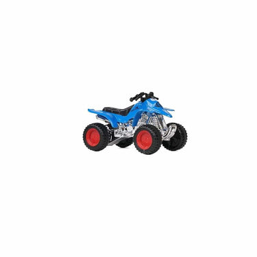 LXINDIA Toys PLAY ME Metal Motorcycle Racing Bike for Kids Blue