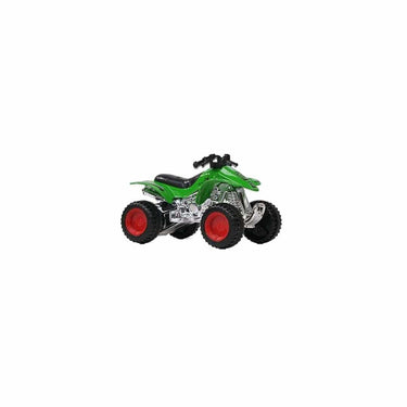 LXINDIA Toys PLAY ME Metal Motorcycle Racing Bike for Kids Green