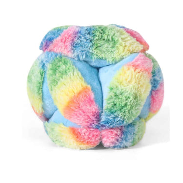 LXINDIA Toys Play Nation Premium Colorful Plush Clutching Soft Ball with Rattle