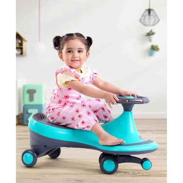 LXINDIA Toys Play Nation Premium Kids Swing Car with Light And Music