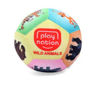 LXINDIA Toys Play Nation Premium Wild Animal Themed Soft Ball for Kids