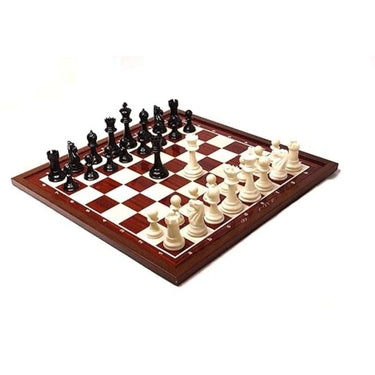 LXINDIA Chess Board Playminds All 21 inch Tournament Size Wooden Laminated Chess Board