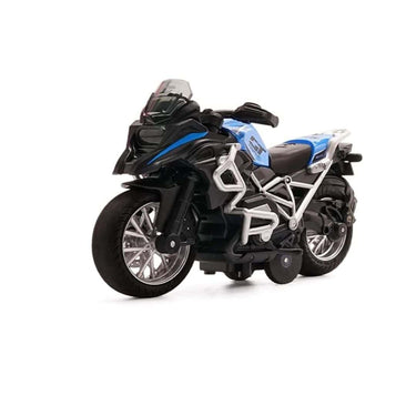 LXINDIA Toys PLUSPOINT Diecast Motorcycle Toy BMW Pull Back Bike