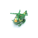 LXINDIA Toys PLUSPOINT Military Police helicopter Pull Back Helicopter