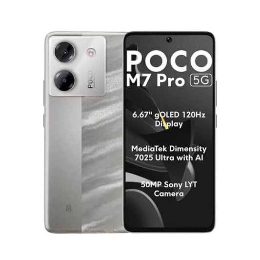 LXINDIA Smart phone POCO M7 Pro 5G, Lunar Dust (8GB, 256GB)