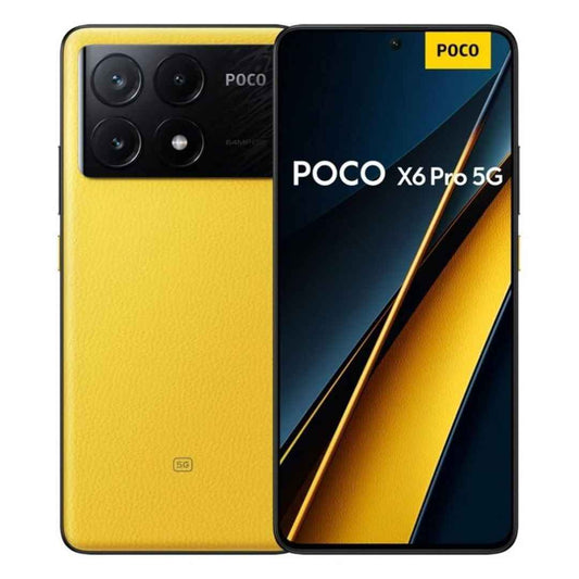 LX INDIA Mobile Phones POCO Yellow POCO X6 Pro 5G (8GB RAM 256GB Storage) Mobile Phones