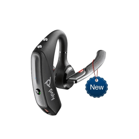 LXINDIA Earbuds Poly Voyager 5200 Wireless Headset,Single-Ear W/Noise-Canceling Mic