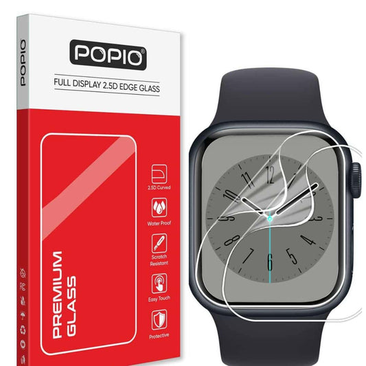 LX INDIA watch screen protector foils POPIO Acrylic Screen Guard Protector Compatible for Apple watch Series
