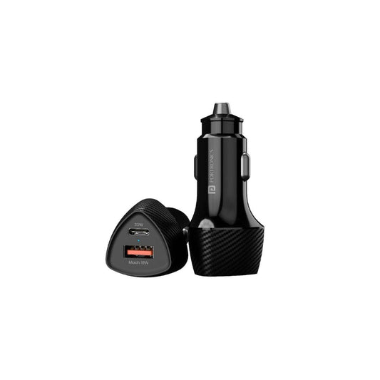 LXINDIA Car Charger Portronics 51W Car Power 16  Fast Car Charger