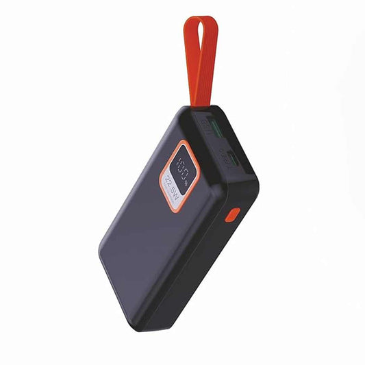 LX INDIA Power Bank Portronics Ampbox 10K 10000 mAh Nano Power Bank(Black)