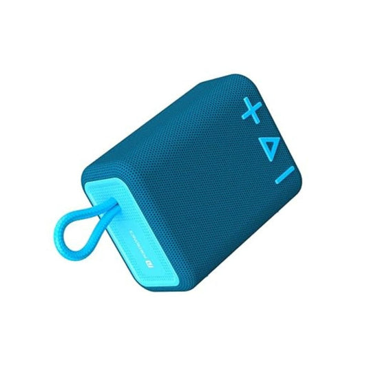 LX INDIA Speaker Blue Portronics Breeze 4 Portable 5W Bluetooth Speaker with Mic