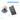 LX INDIA Keyboards Portronics Chicklet Foldable QWERTY Keyboard - Black