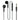 LX INDIA earphones Onyx  Black Portronics Conch Theta A in Ear 3.5mm Wired Earphones