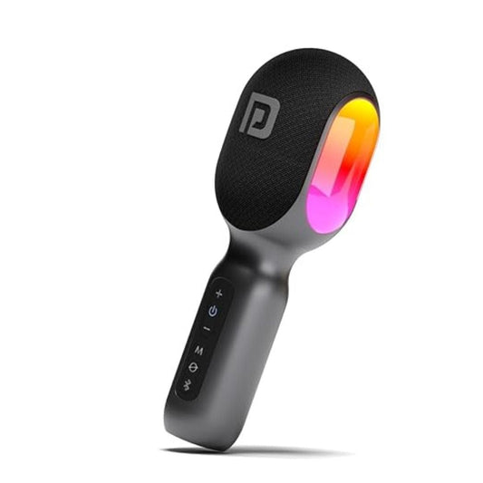 LX INDIA Speaker Portronics Dash 2 Wireless Bluetooth Karaoke Mic with 10W Speaker