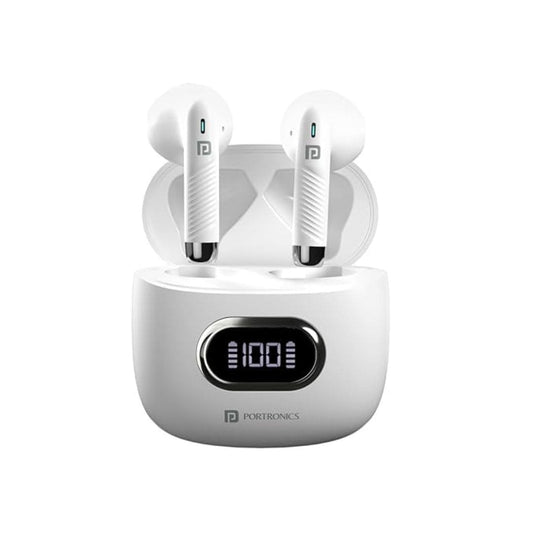 LX INDIA Earbuds Portronics Harmonics Twins S9 True Wireless in Ear Earbuds