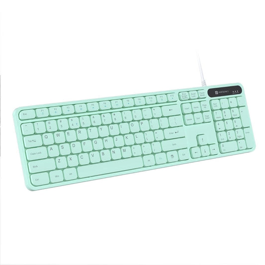 LX INDIA Keyboards Green Portronics Ki-Pad 3 USB Wired Keyboard
