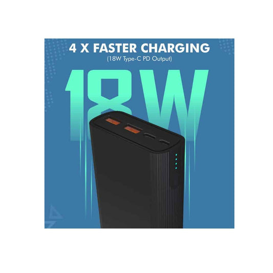 LXINDIA Power Bank Portronics Lithium Polymer Power M 20K 20000 mAh