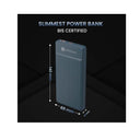 LXINDIA Power Bank Portronics Luxcell B 10K 10000 mAh (Dark Blue)